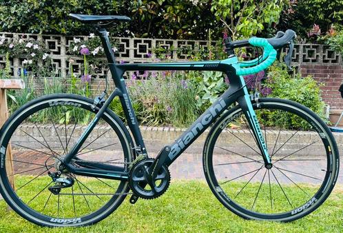 Bianchi Aria 2020 61cm (58cm) Ultegra 11sp velgrem, Fietsen en Brommers, Fietsen | Racefietsen, Zo goed als nieuw, Heren, Overige merken