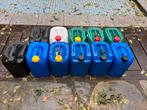 11 jerrycans van 25 liter., Ophalen of Verzenden, Gebruikt