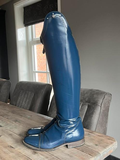 De niro dressuur laarzen 39 MA L blauw met Swarovski, Dieren en Toebehoren, Paardrijkleding, Gebruikt, Dames, Kinderen, Schoeisel