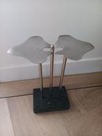 Sculptuur, 2 "bladeren" uit staal, Juul Kortekaas, slgnatuur, Ophalen of Verzenden