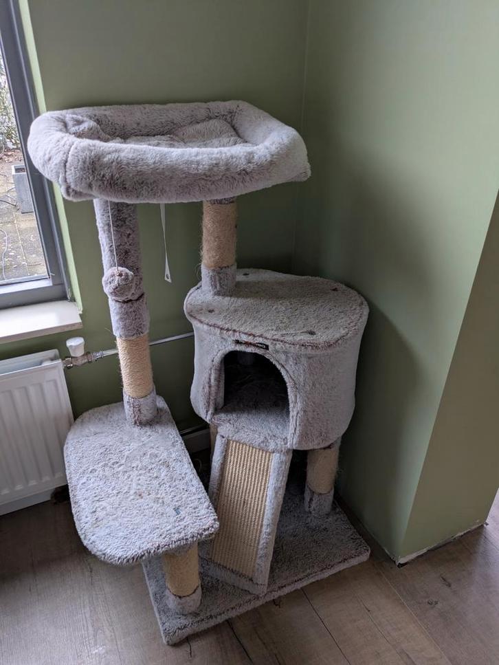 Feandrea krabpaal, Dieren en Toebehoren, Krabmeubelen, Gebruikt, Krabpaal, Ophalen