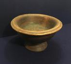 Antieke Houten Schaal op voet., Antiek en Kunst, Ophalen of Verzenden