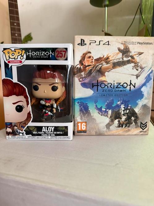 Aloy: Funko Pop nr. 257 + Limited Edition Horizon PS4, Spelcomputers en Games, Games | Sony PlayStation 4, Nieuw, 1 speler, Ophalen