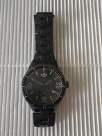 Zwart Adidas analoog herenhorloge met nieuwe batterij, Sieraden, Tassen en Uiterlijk, Horloges | Heren, Overige merken, Kunststof