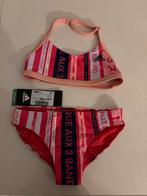 Adidas Bikini Maat 128 - Nieuw in roze wit blauw!, Bikiniset, Nieuw, UV-zwemkleding, Meisje