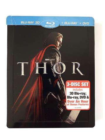 Thor 3D + 2D (3 disc STEELBOOK) beschikbaar voor biedingen