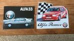 Alfa Romeo stickers (33 en 75), Ophalen of Verzenden, Nieuw, Auto's