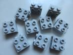 nr. 7509, 10 Stenen, lichtgrijs 1x2x2 met noppen aan zijkant, Ophalen, Zo goed als nieuw, Complete set, Lego