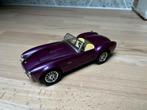 Ford AC Cobra 427 - 1964 paars Bburago, Ophalen of Verzenden, Zo goed als nieuw, Auto, Bburago