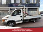 Iveco 50C Kraan 450kg Bj 2004 Apk 08-2026 Bak afmeting 422x2, Auto's, Stof, Iveco, Wit, Origineel Nederlands