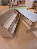 Kinderopvang Tafel met Bankje op Wielen, Ophalen, Met wielen, Gebruikt, Bureau