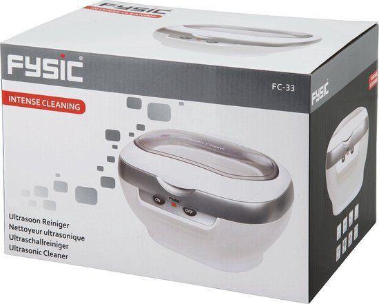 Fysic FC-33 Ultrasone reiniger , Fysic Ultra cleaner, NIEUW!, Witgoed en Apparatuur, Persoonlijke-verzorgingsapparatuur, Nieuw