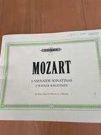 Mozart: 6 Wiener Sonatinen for piano duet. Edition Peters, Muziek en Instrumenten, Bladmuziek, Ophalen of Verzenden, Zo goed als nieuw