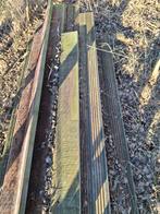 Azobe planken met antislipstrip, Ophalen of Verzenden, Gebruikt, Hout