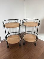 Leuke kastjes op wielen met hartjes!, Ophalen, Minder dan 55 cm, Gebruikt, Rond