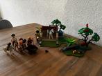 Playmobil Paardendouche – Met 5 Paarden, Kruiwagen & Bomen, Ophalen, Gebruikt, Complete set