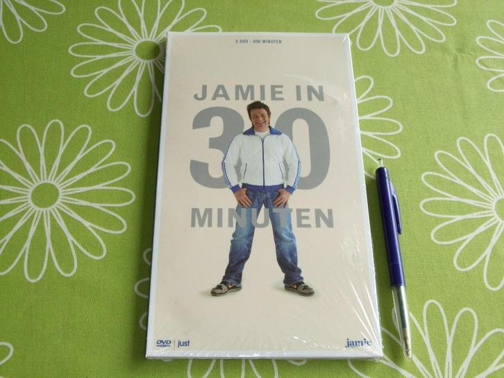 Nieuw in seal: Jamie in 30 minuten - 5 DVD's - 600 minuten, Cd's en Dvd's, Dvd's | Documentaire en Educatief, Nieuw in verpakking