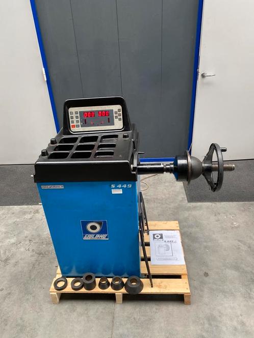Balanceer machine gebruikt Giuliano banden velgen auto, Auto diversen, Autogereedschap, Gebruikt, Ophalen of Verzenden