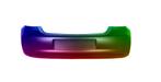Voor VW Polo 6R 2009-2014 achterbumper gespoten in de gewens, Auto-onderdelen, Carrosserie en Plaatwerk, Nieuw, Achter, Bumper