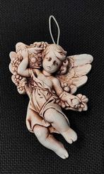 Vintage Engel wandhanger cherubijn beeldje gips, Verzenden