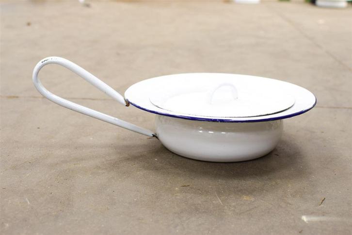 Emaille Ondersteek 48424, Antiek en Kunst, Antiek | Emaille, Ophalen of Verzenden