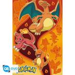 Pokemon - Poster Maxi (91.5x61cm) -Charmander Evolution Trio, Verzamelen, Rechthoekig Staand, Deurposter of groter, Nieuw, Ophalen of Verzenden