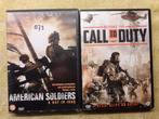 DVD's American soldiers en Call of Duty, Vanaf 16 jaar, Ophalen of Verzenden, Zo goed als nieuw, Oorlog