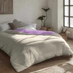 Dekbed wasbaar sandbeach lila 240/200, Beige, Ophalen of Verzenden, Deken of Dekbed, Nieuw