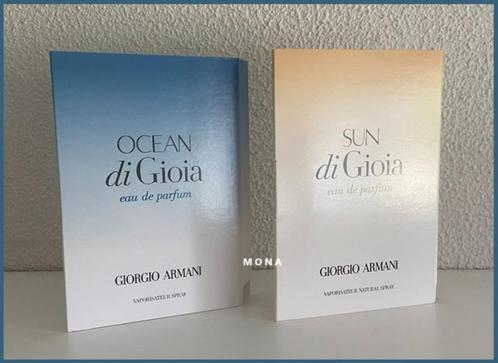 Ocean | Sun di Gioia set 2 parfum samples proefjes testers, Sieraden, Tassen en Uiterlijk, Uiterlijk | Parfum, Nieuw, Verzenden