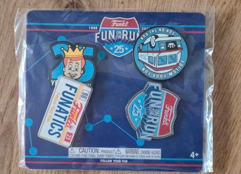 Funko Fun on the Run 25th Anniversary Pin Set, Verzamelen, Poppetjes en Figuurtjes, Zo goed als nieuw, Ophalen of Verzenden