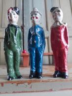 Antieke clowns skittles kegels Papier-mache, Ophalen of Verzenden