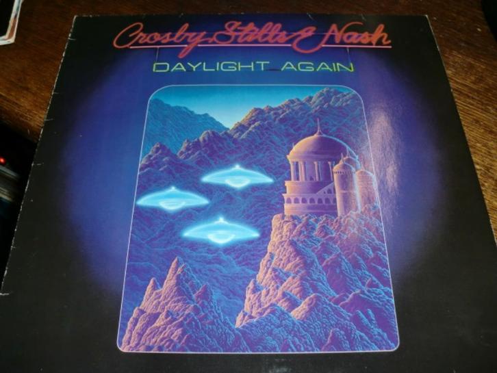 Crosby, Stills & Nash ‎– Daylight Again Atlantic LP 1982, Cd's en Dvd's, Vinyl | Rock, Gebruikt, Poprock, 12 inch, Ophalen of Verzenden