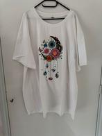Shirt maat 52, Wit, Zo goed als nieuw, Shein, Shirt of Top