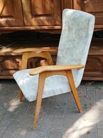 Retro vintage armfauteuil,Louis van teeffelen look., Huis en Inrichting, Ophalen, Zo goed als nieuw, Minder dan 50 cm