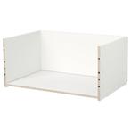 2x Besta Ladeframes 60x25x40 Wit + ladegeleiders, Ophalen of Verzenden