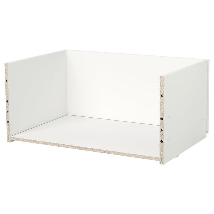 2x Besta Ladeframes 60x25x40 Wit + ladegeleiders, Huis en Inrichting, Kasten | Overige, Ophalen of Verzenden