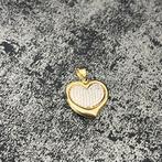 14 karaat gouden hanger hart model kettinghanger, Sieraden, Tassen en Uiterlijk, Kettinghangers, Ophalen of Verzenden, Nieuw, Goud