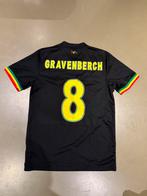 Ajax 21/22 3e shirt GRAVENBERCH - Bob Marley - Maat M, Kleding | Heren, Maat 48/50 (M), Zwart, Ophalen of Verzenden, Zo goed als nieuw