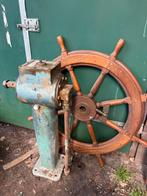 Handhydraulisch besturingssysteem schip met stuurwiel, Watersport en Boten, Ophalen of Verzenden, Gebruikt, Motor en Techniek
