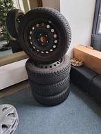 Winterbanden op stalen velgen, Ophalen, 16 inch, Banden en Velgen, 205 mm