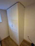 Functionele witte kast met legplanken, Huis en Inrichting, Kasten | Boekenkasten, Ophalen, Overige materialen, 100 tot 150 cm