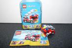 z.g.a.n Lego Creator 6911 mini brandweertruck 3 in 1, Kinderen en Baby's, Speelgoed | Duplo en Lego, Ophalen of Verzenden, Zo goed als nieuw
