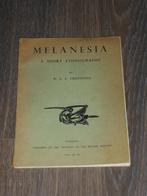 MELANESIA  A SHORT ETHNOGRAPHY, Gelezen, Verzenden, B.A.L. CRANSTONE, Catalogus
