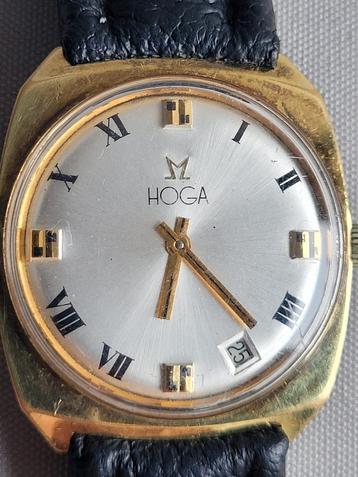 Vintage herenhorloge HOGA. beschikbaar voor biedingen
