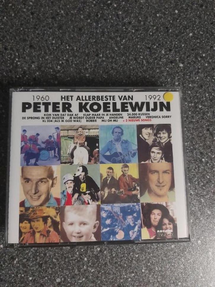 2 CD PETER KOELEWIJN - HET ALLERBESTE VAN (1960-1992), Cd's en Dvd's, Cd's | Nederlandstalig, Ophalen of Verzenden