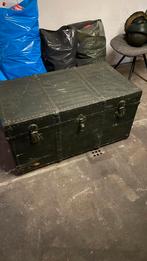 Vintage kist /koffer, Gebruikt, 50 tot 75 cm, 50 tot 75 cm, Overige houtsoorten
