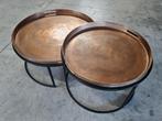 Salontafel set van 2, Ophalen, 50 tot 100 cm, ., Rond