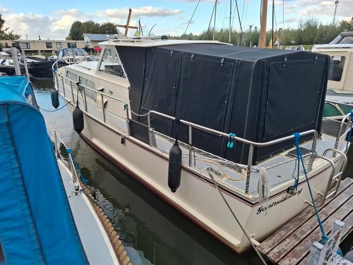 Mooie Polaris 960, Watersport en Boten, Motorboten en Motorjachten, Gebruikt, Staal, 9 tot 12 meter, Diesel, Binnenboordmotor