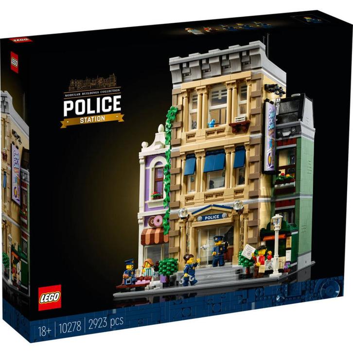 Te huur: Lego Politiebureau modular 10278, Kinderen en Baby's, Speelgoed | Duplo en Lego, Gebruikt, Lego, Complete set, Ophalen of Verzenden