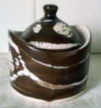 DESIGN JAM- OF SUIKERPOT UNIEK * Schots ! Keramiek *, Huis en Inrichting, Keuken | Servies, Verzenden, Keramiek, Overige typen